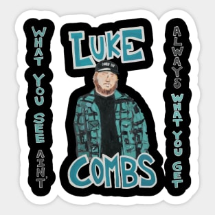 Luke Combs Sticker